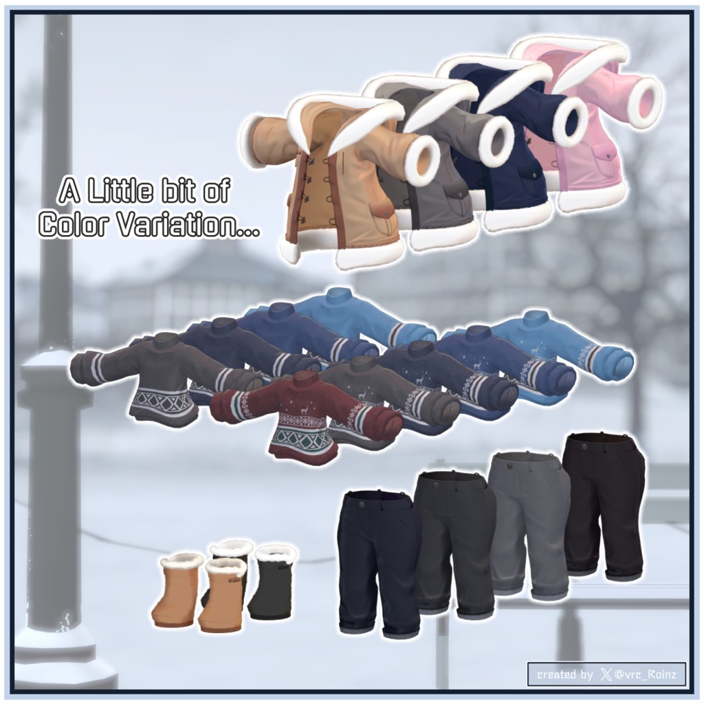 【対応衣装】 Winter Set