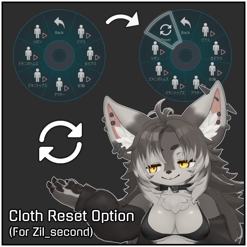 【ギミック】 Cloth Reset Option for Zil S