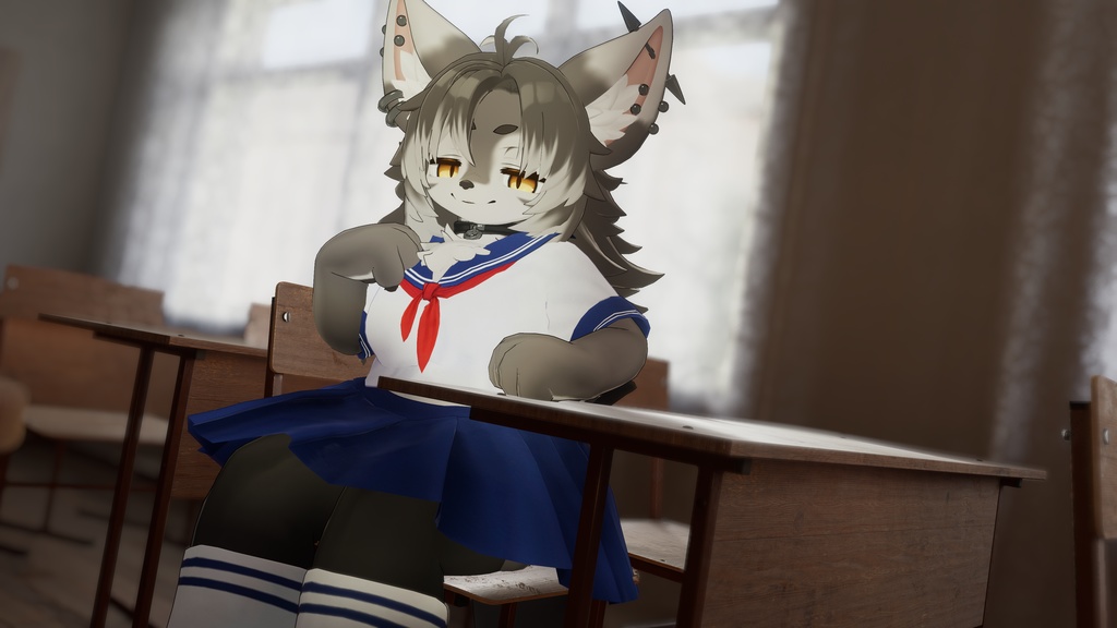 【対応衣装】セラ服 (Sailor Uniform)