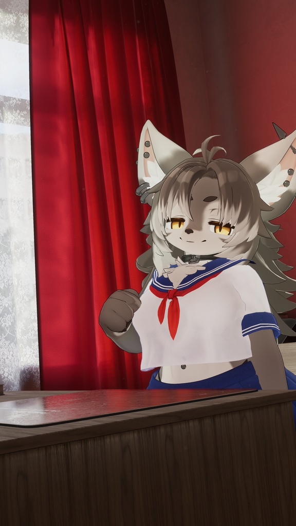 【対応衣装】セラ服 (Sailor Uniform)