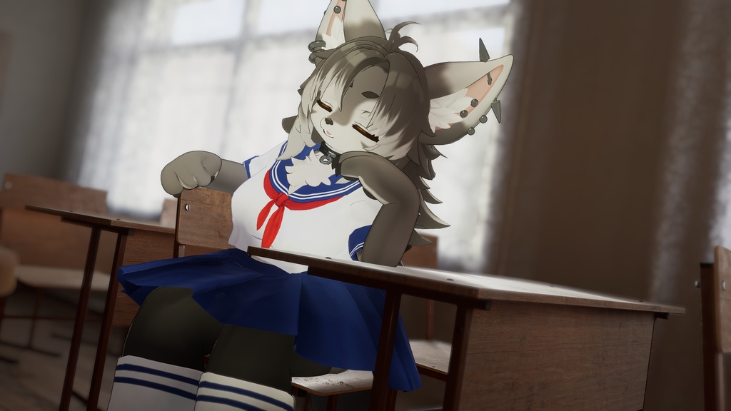 【対応衣装】セラ服 (Sailor Uniform)