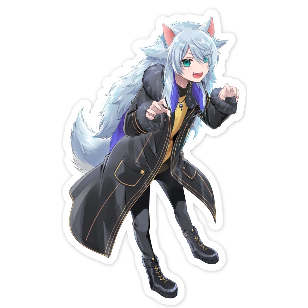 新もちステッカー