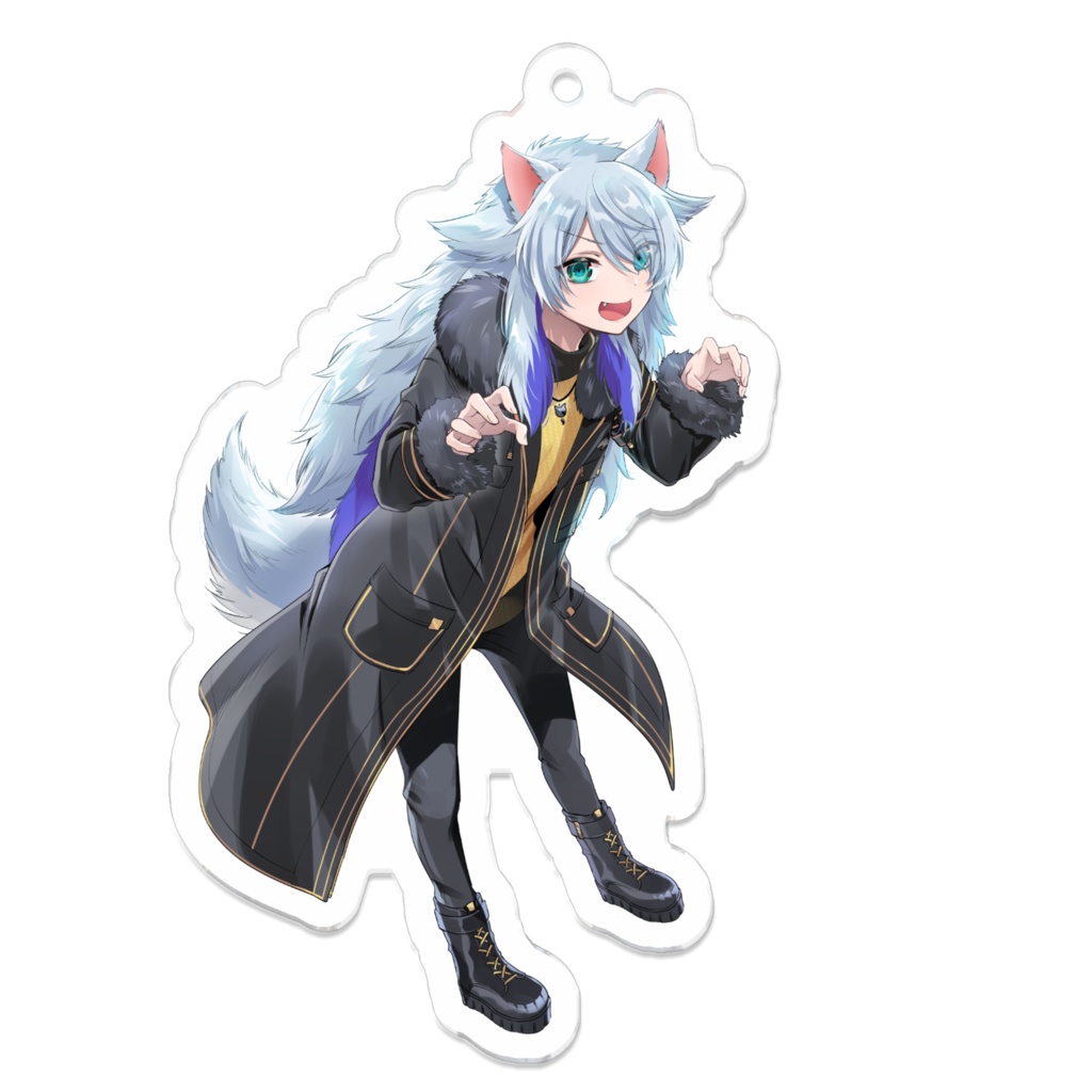 新もちアクリルキーホルダー