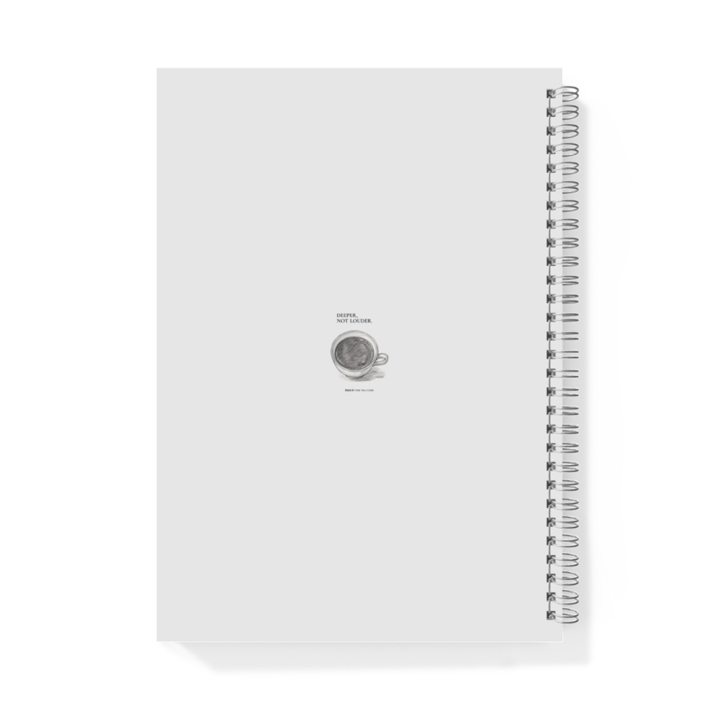 男前紅茶 THE TEA CODE | リングノート THE TEA NOTE 005