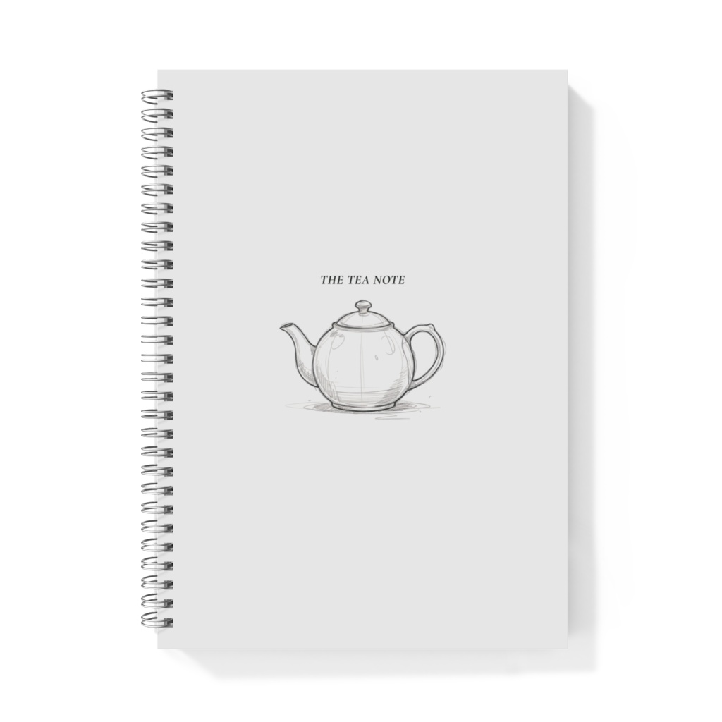 男前紅茶 THE TEA CODE | リングノート THE TEA NOTE 005