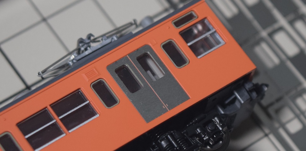 205系タイプエッチングドア（HG103系用）