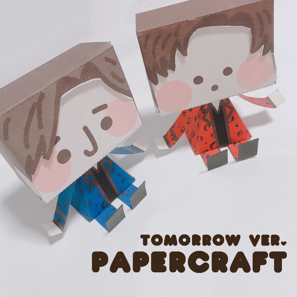 TOMORROW ๐ PAPERCRAFT