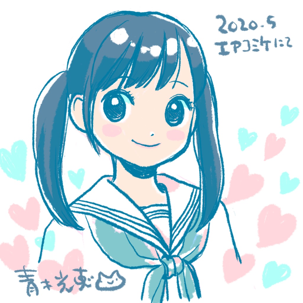 エアコミケ2 限定企画　リクエストドローイング（エアスケブ）