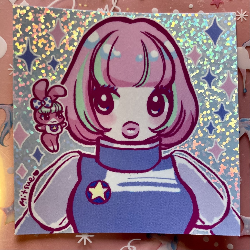 キラキラステッカー