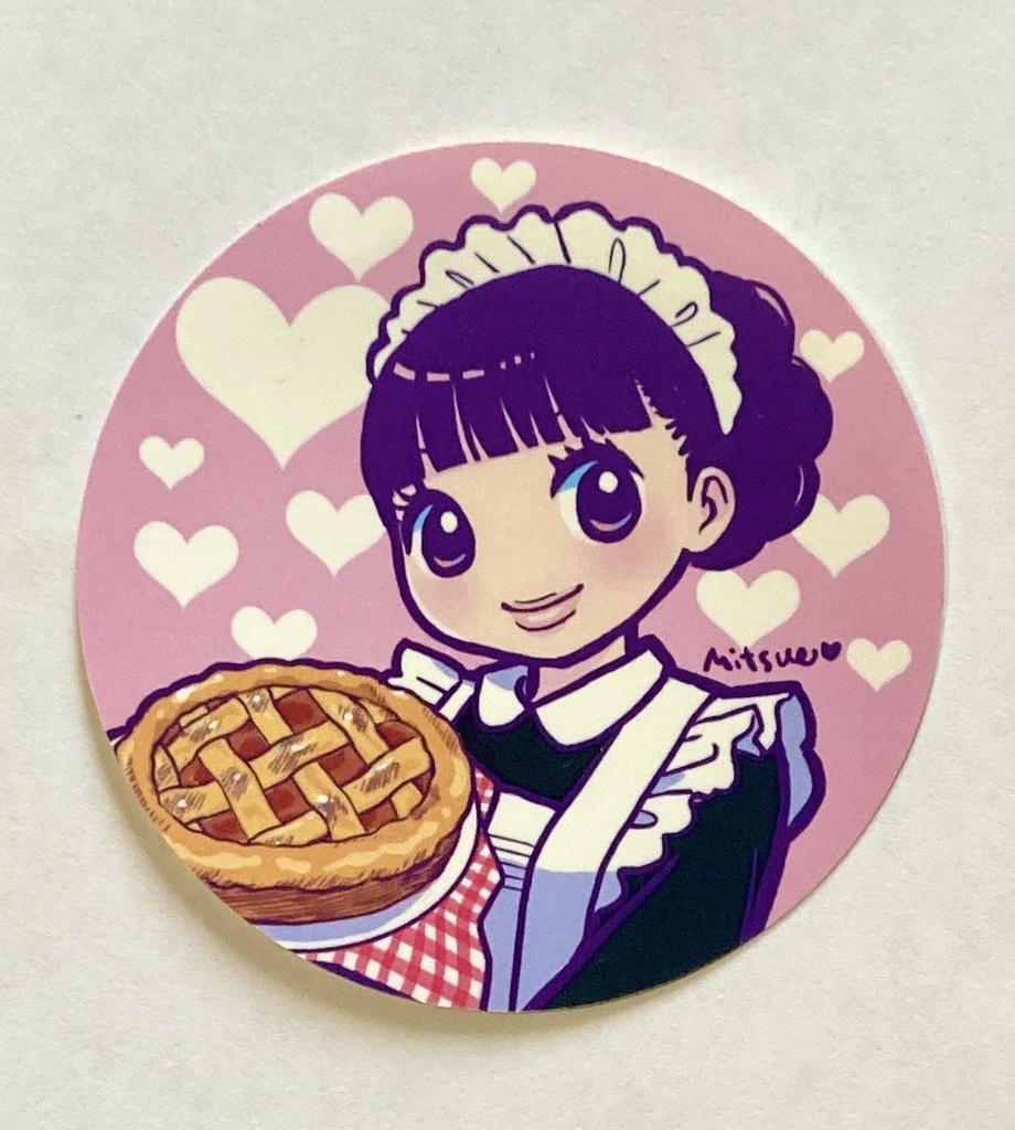 メイドさんステッカー