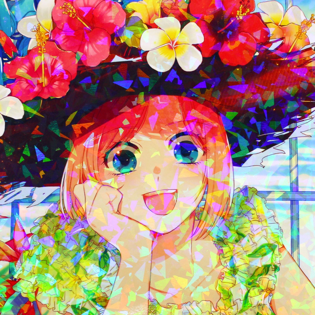 【キラキラ★ホログラムポストカード】オリジナル PO-1