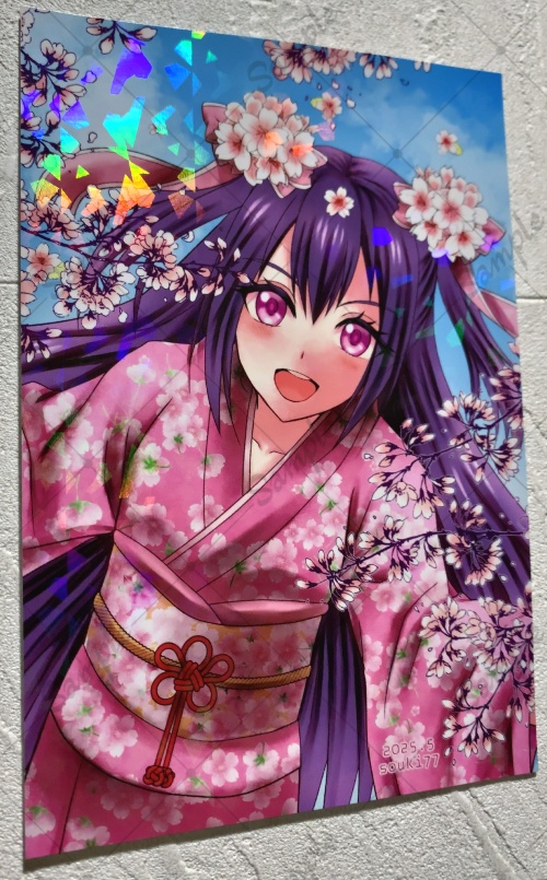 【キラキラ★ホログラムポストカード】オリジナル PO-1