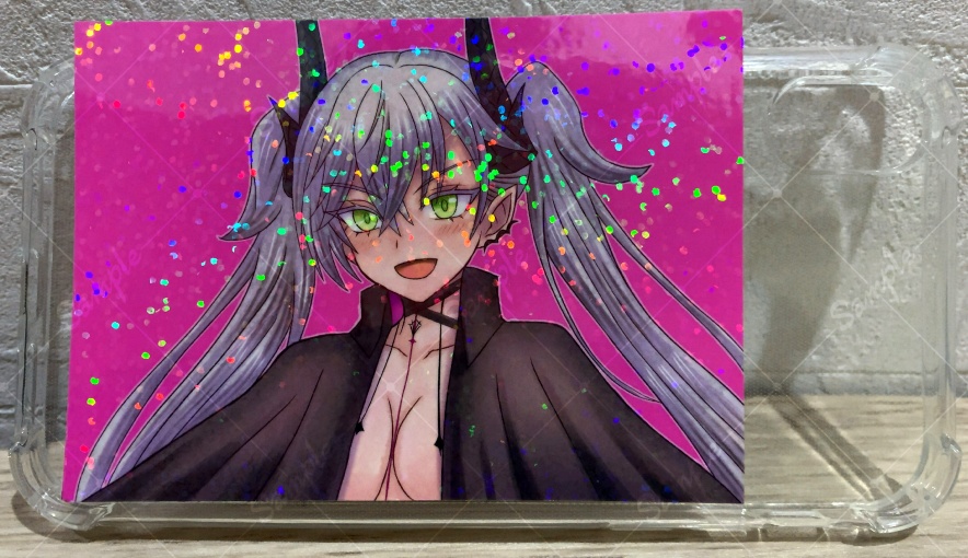 【キラキラ★ホログラム ステッカー小 スマホステッカーサイズ】リリス(FGO)FS-2