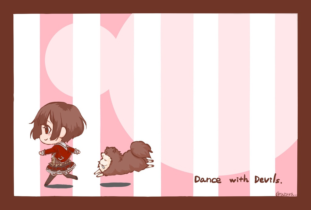 リツカ&ポメ(ポストカード)