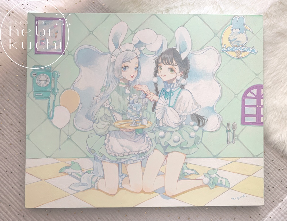 【原画】ice cream shop