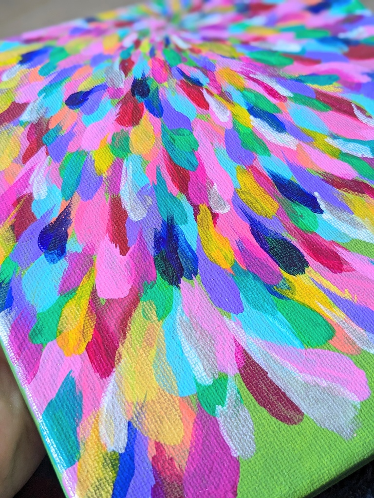 アクリル画 【カラフル】