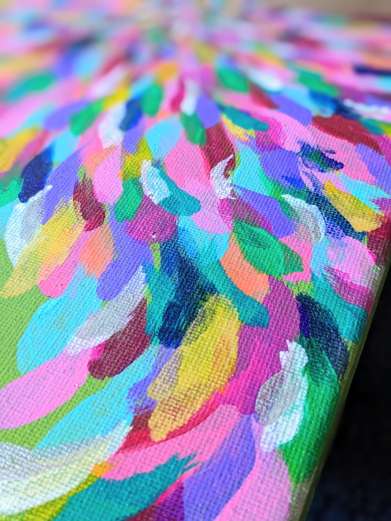 アクリル画 【カラフル】