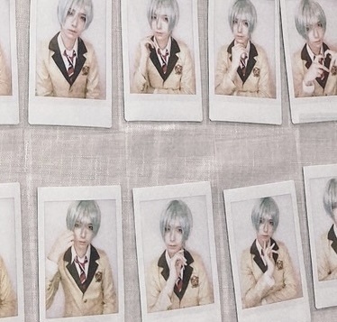 風早巽ランチェキ（3年制服)