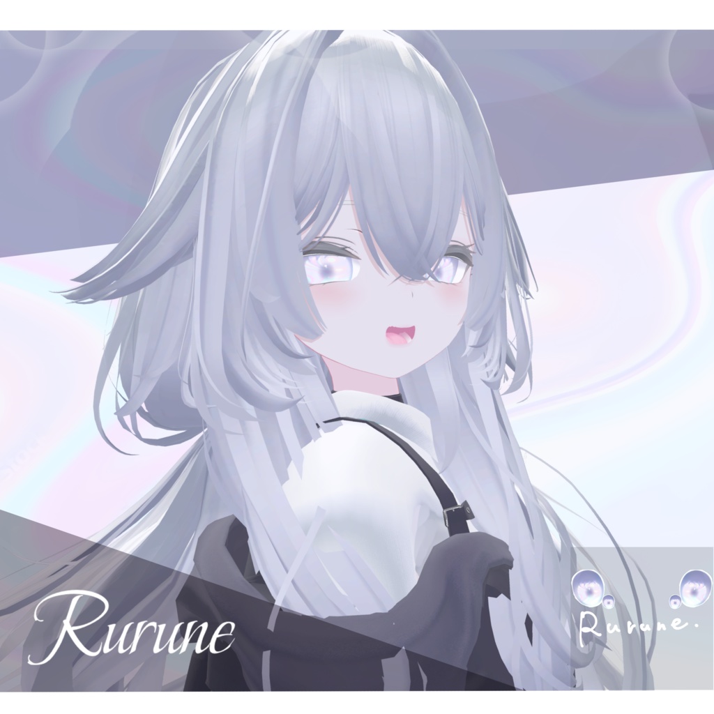 【無料8avatar対応】×AURORA× eyeTexture_0.0