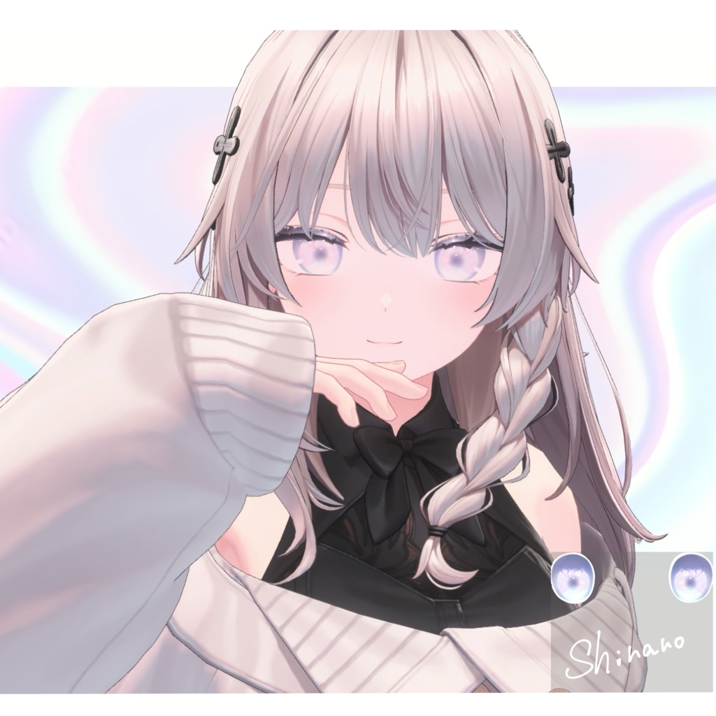 【無料8avatar対応】×AURORA× eyeTexture_0.0