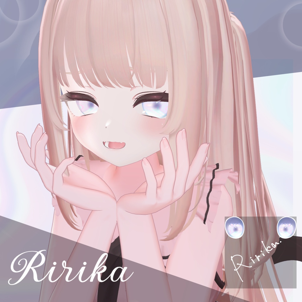 【無料8avatar対応】×AURORA× eyeTexture_0.0