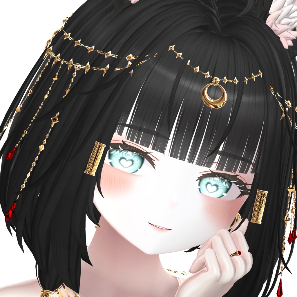 セール中!【8avatar対応】光の当たり方でハイライトが現れる!らぶりーばれんたいんあい_eyeTexture