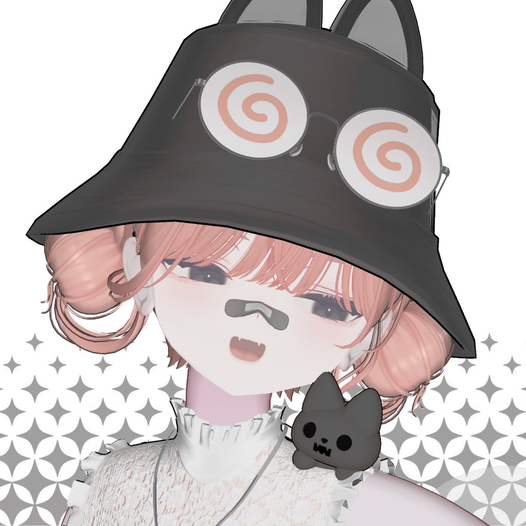 3Dモデル AURORAぶらんぶらんNEKO