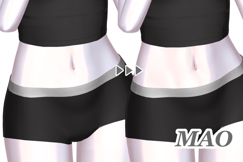 【12アバター対応】OSEISOお清楚まっそーテクスチャ MUSCLE