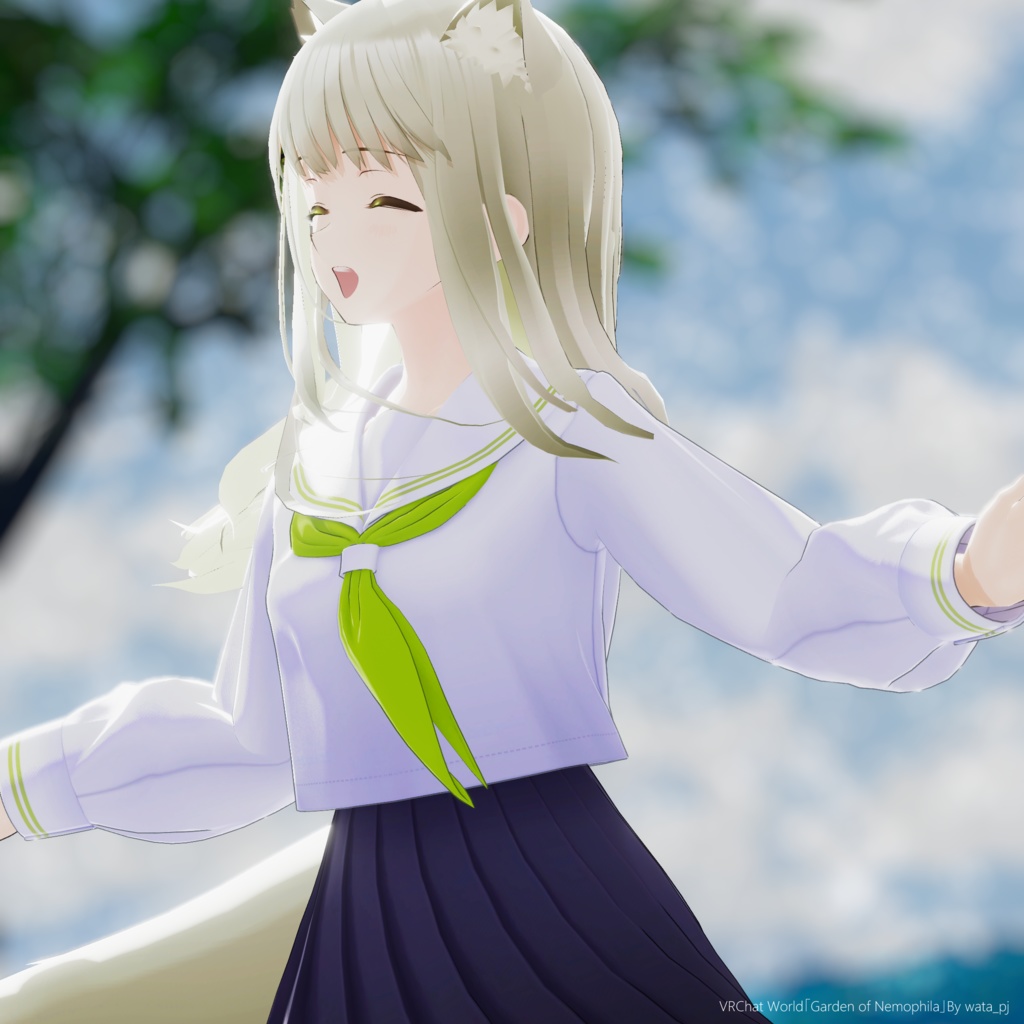 オリジナル3Dモデル 「スキミア」#Skimmia3D