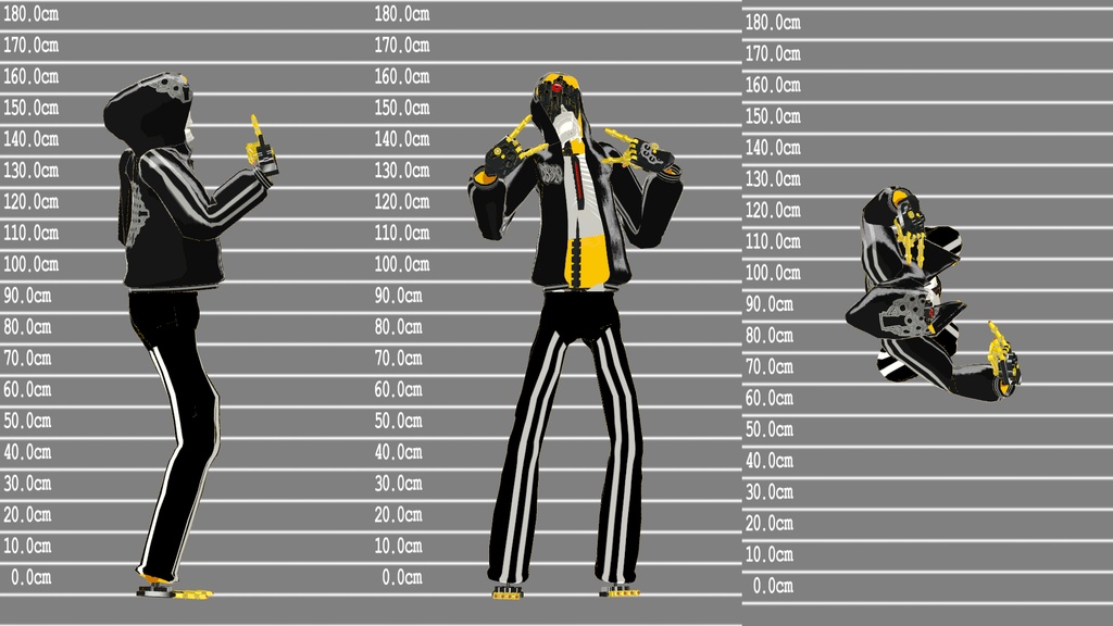 【フルトラ対応】「Disbro」(ディスブロ)【オリジナル3Dモデル】