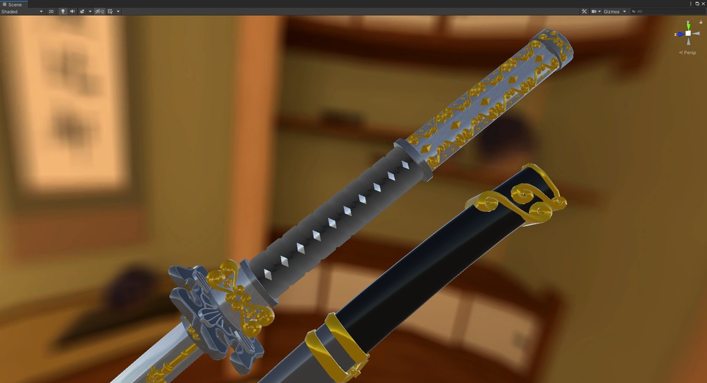 【VRChat向け武器】鬼金斬【大太刀】