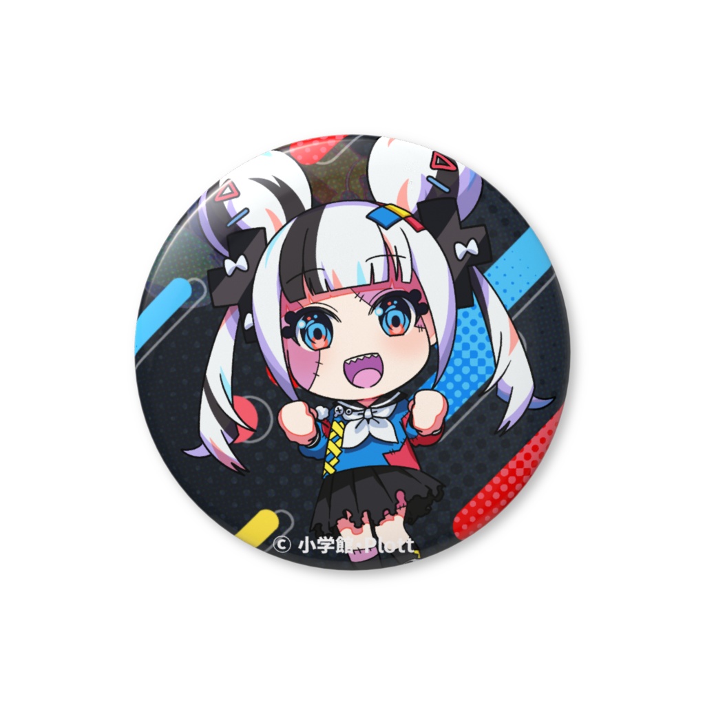 黄泉ハルカ缶バッチ_SDver