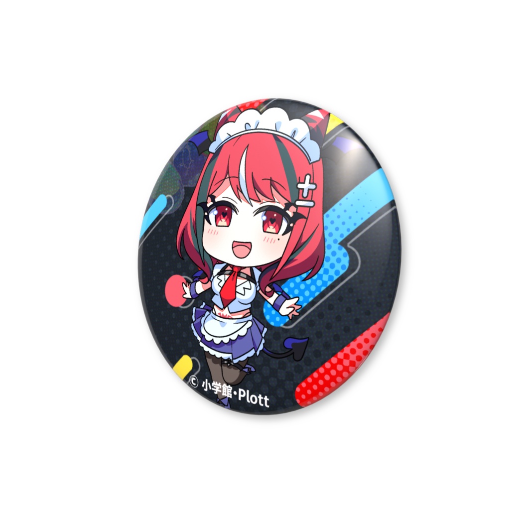 闇夜メア缶バッチ_SDver