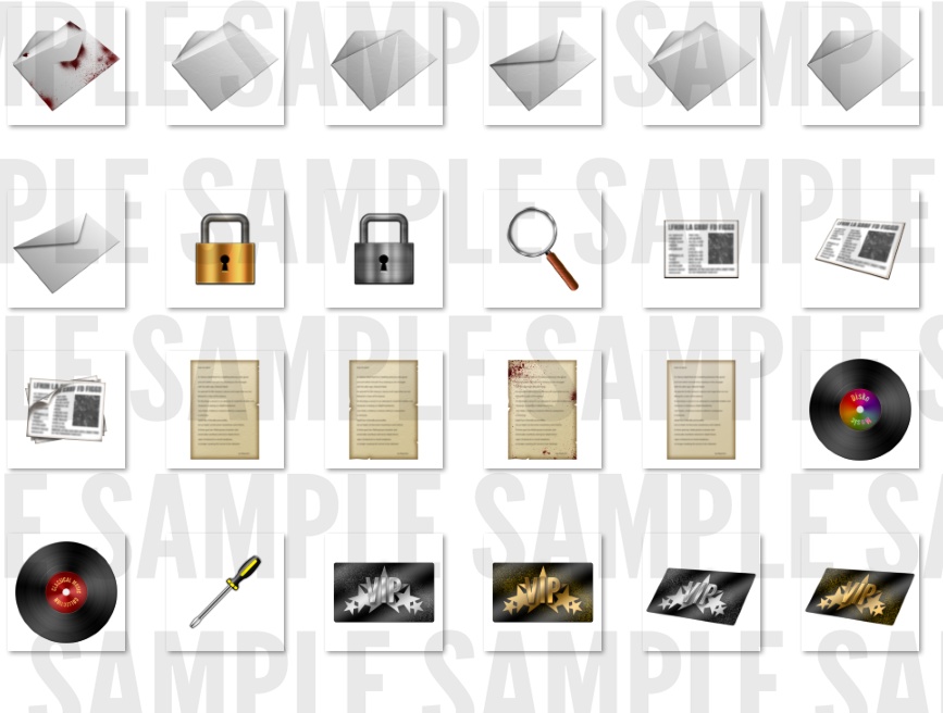 【ver1.01】謎解き系アイコン素材集