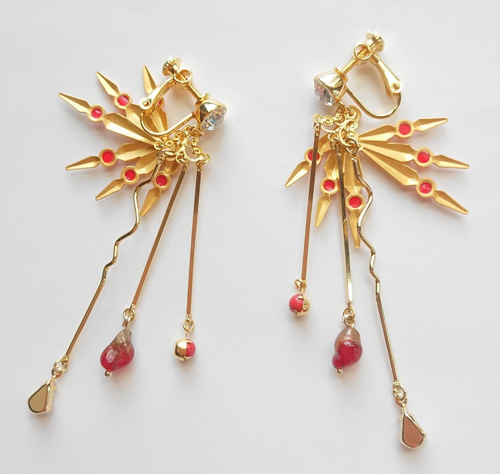 かに座イヤリング・デスマスク☆販売終了☆