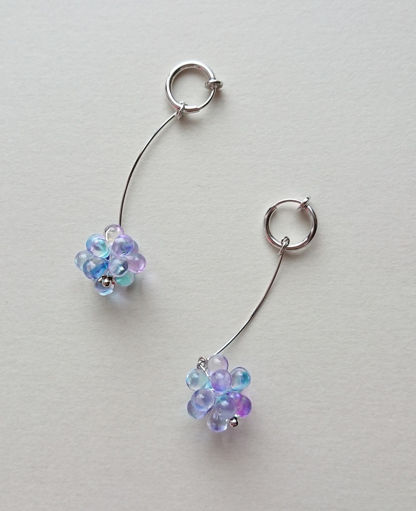 うお座イヤリング(ノンホールピアス)・アフロディーテⅡ