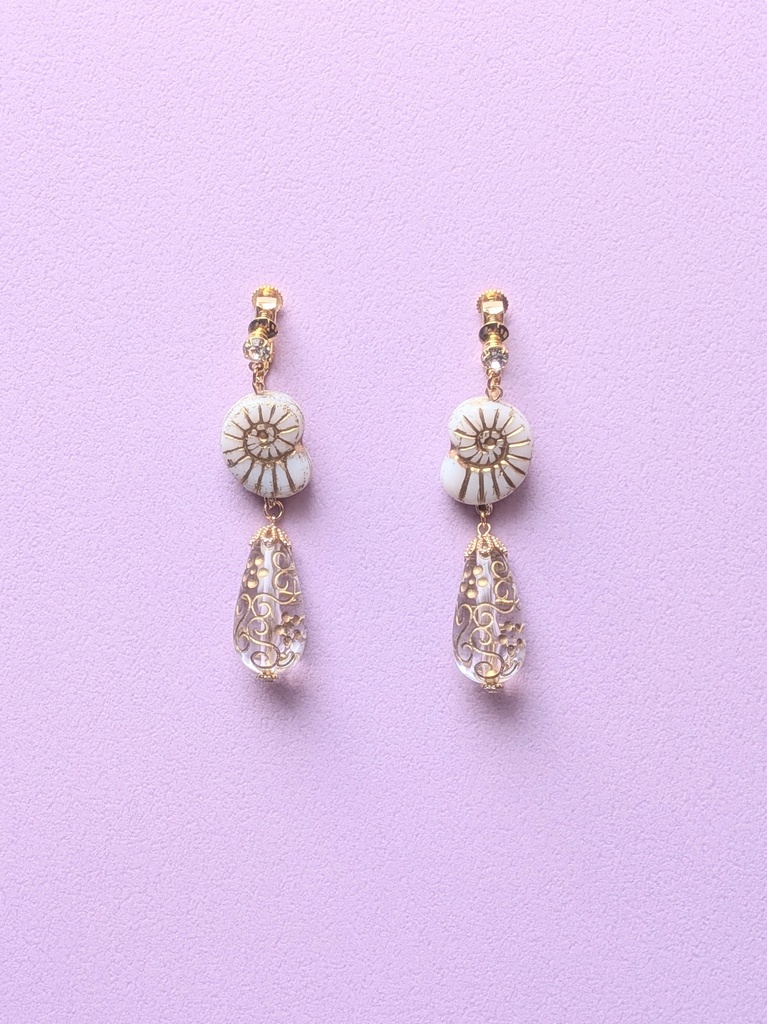 おひつじ座イヤリング・ムウⅣ-②※一部パーツ変更※