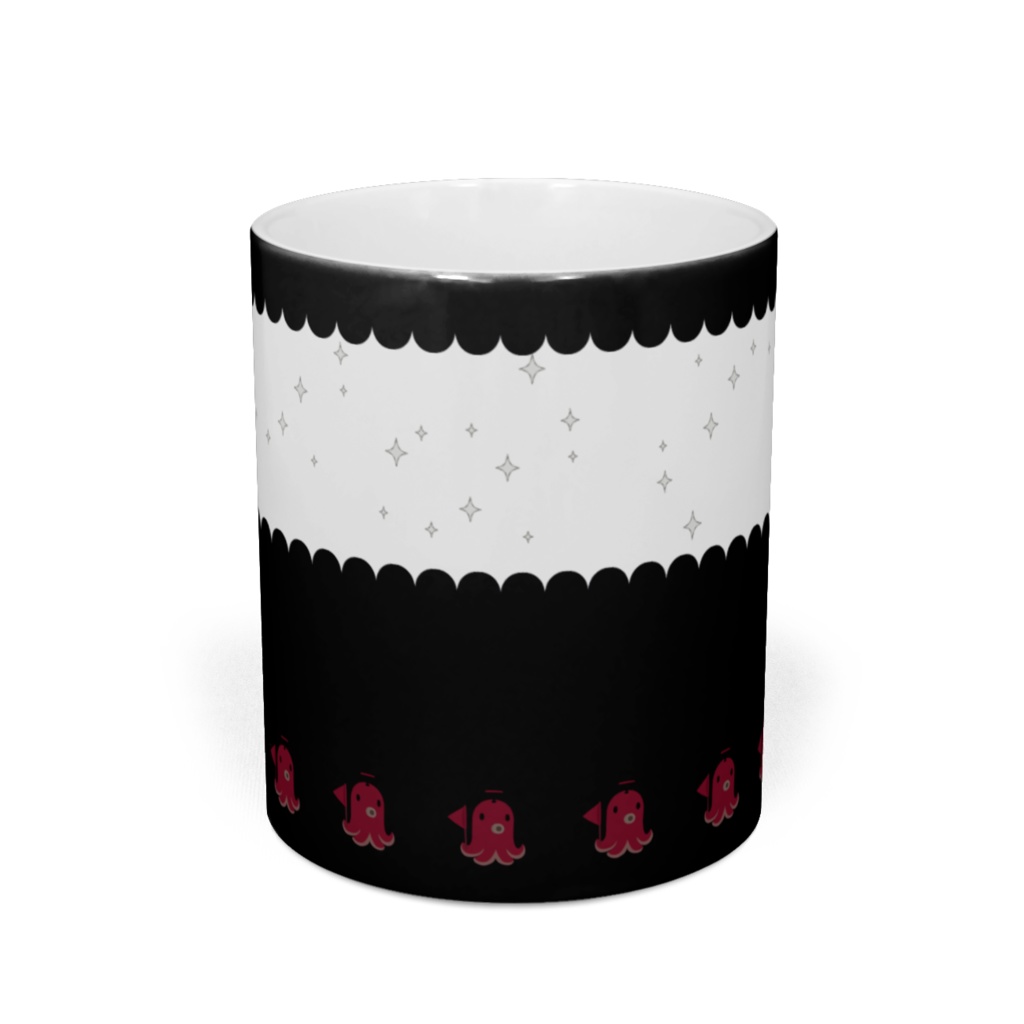 たこさんwinなーの雑踏マグカップ