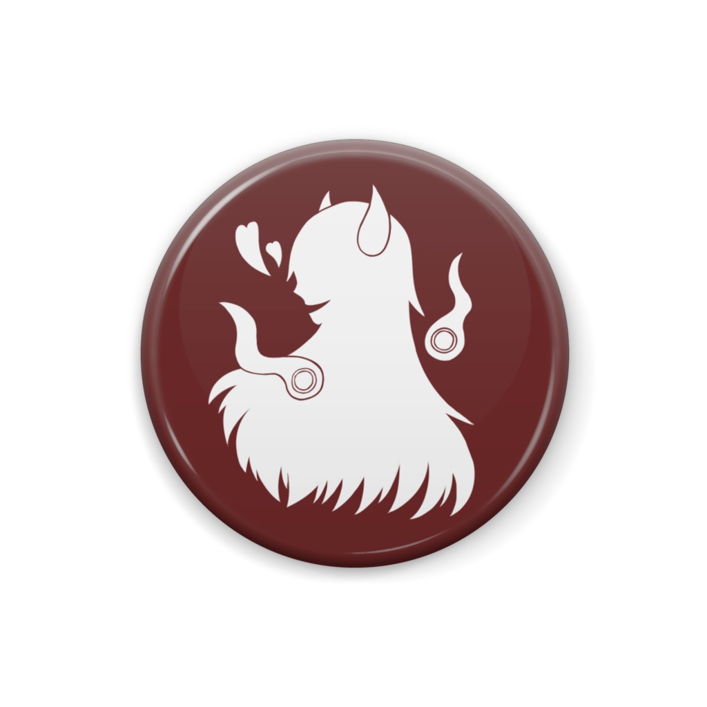 牛鬼ちゃんのミニ缶バッジ