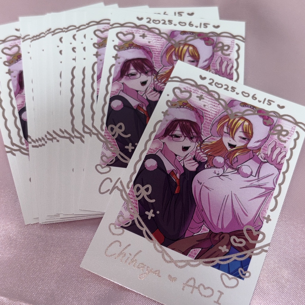 ♀ちーとど♀チェキ風カード