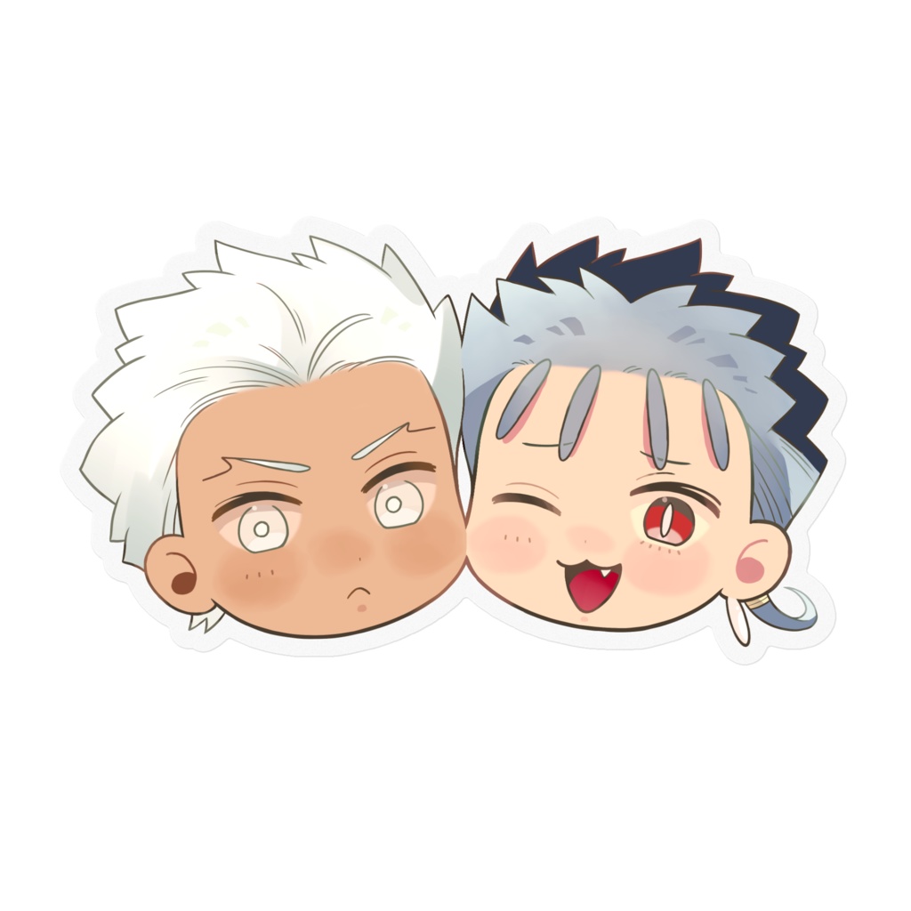 くっついたらもう離れないステッカー