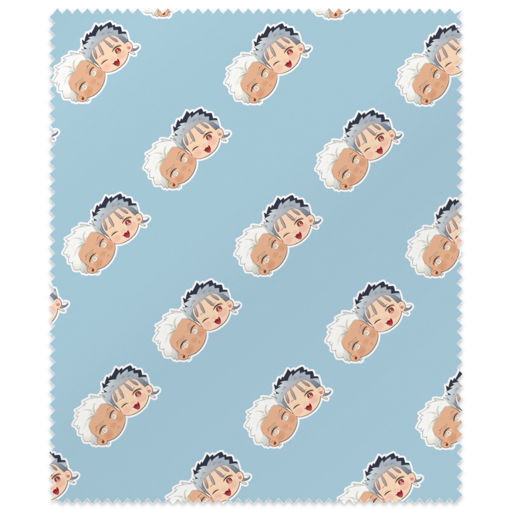 汚れ仕事もやるぞコンビ眼鏡拭き