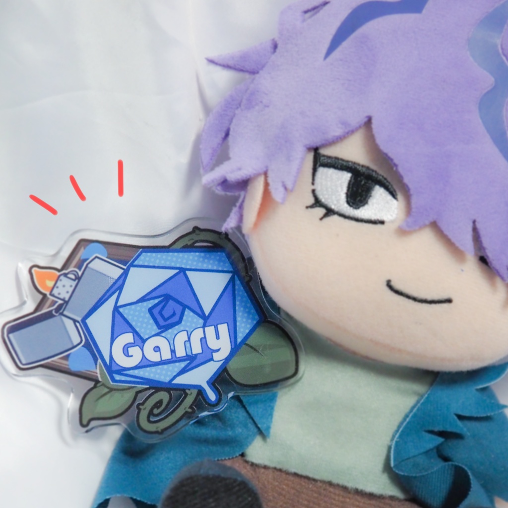 【Ib】アクリルヘアクリップ