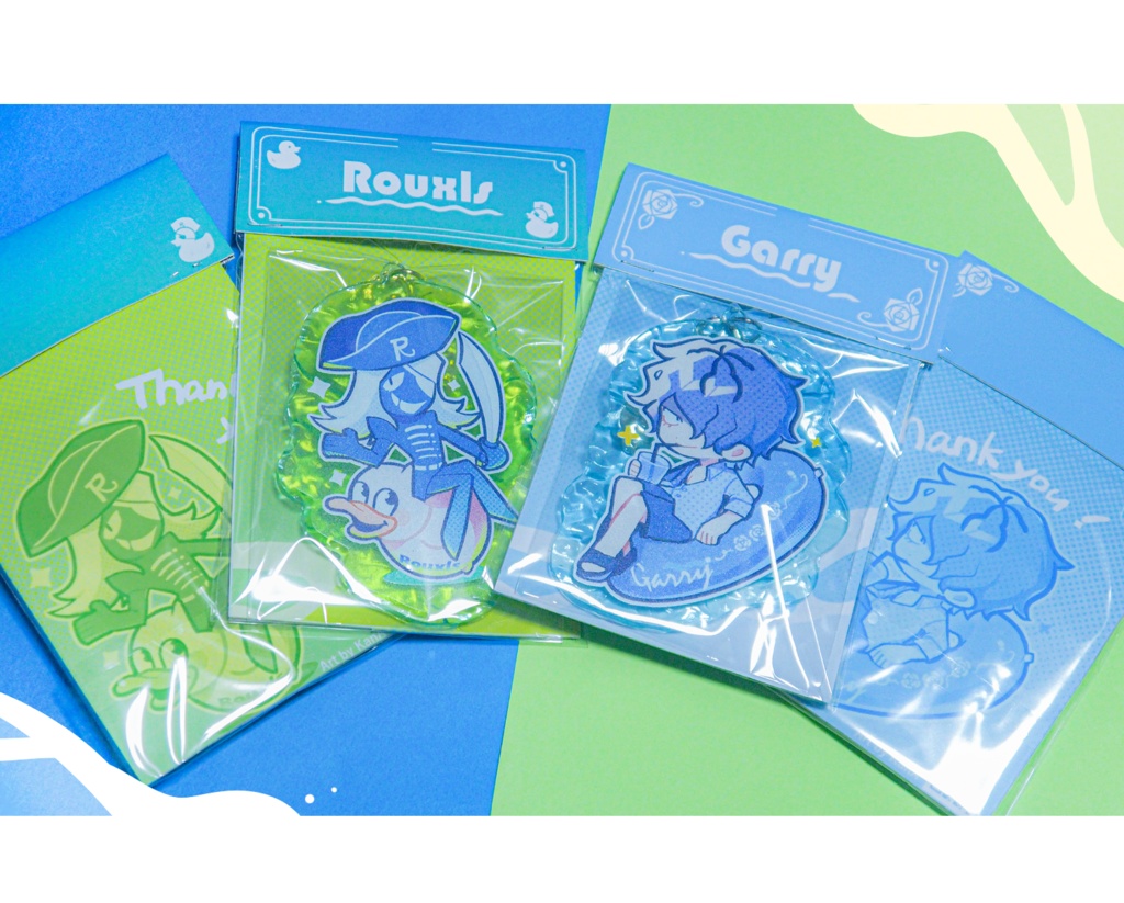 【ゲームキャラ】ルールノー&ギャリー水面アクキー