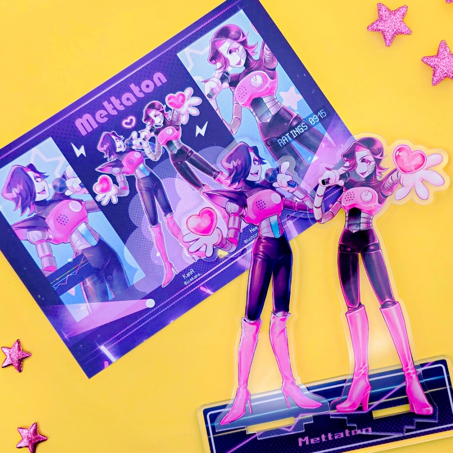 【ゲーム】ダブルメタトン アクリルスタンド(ポストカード付き)