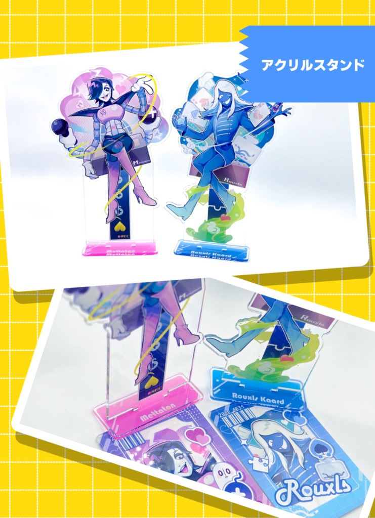 【ゲーム】ルールノー&メタトン アクリルスタンド
