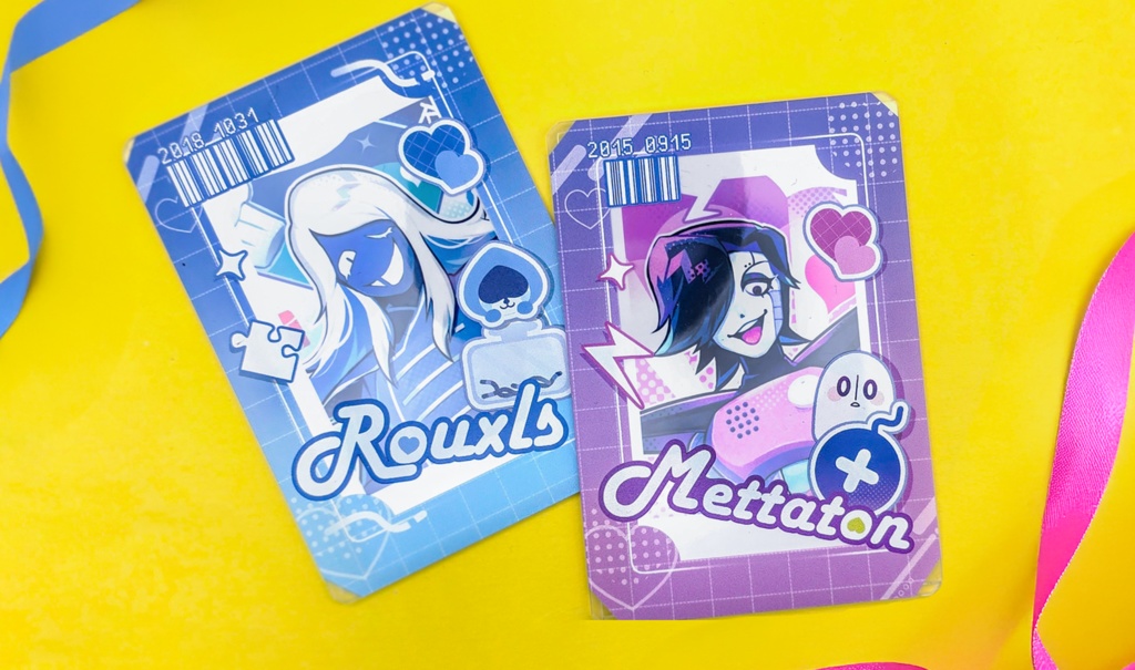 【ゲーム】ルールノー&メタトン 専用ケース付きチェキカード
