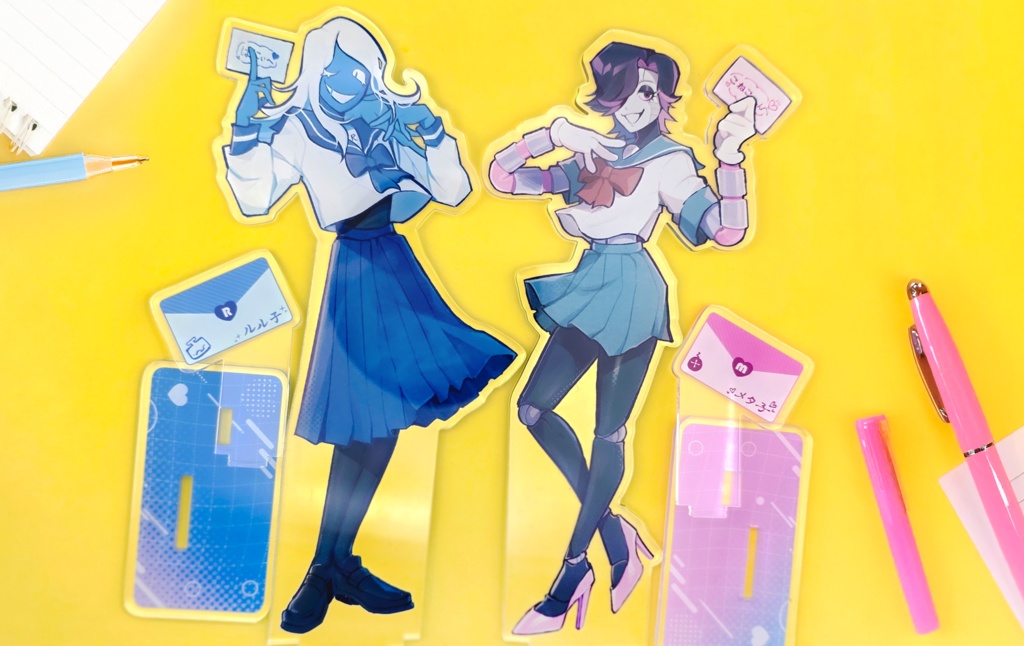 【ゲーム】ルル子 アクリルスタンド(ポストカード付き)