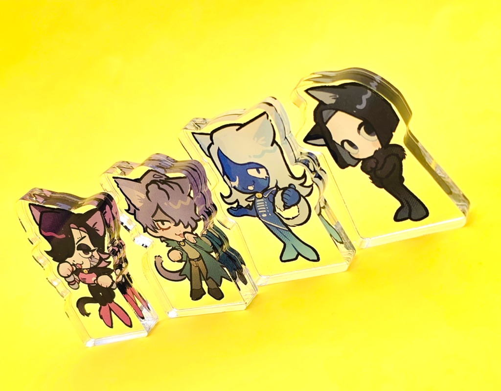 【ゲーム】ネコアクリルブロック