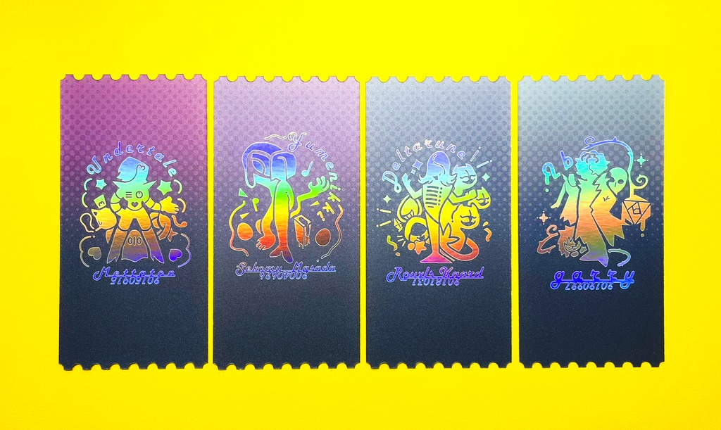 【ゲーム】チケット風カード ギャリー